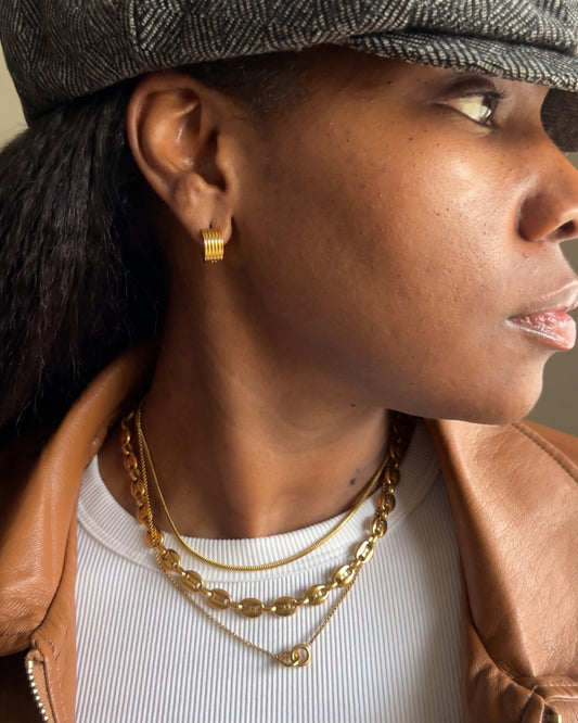 Gilded Link Necklace