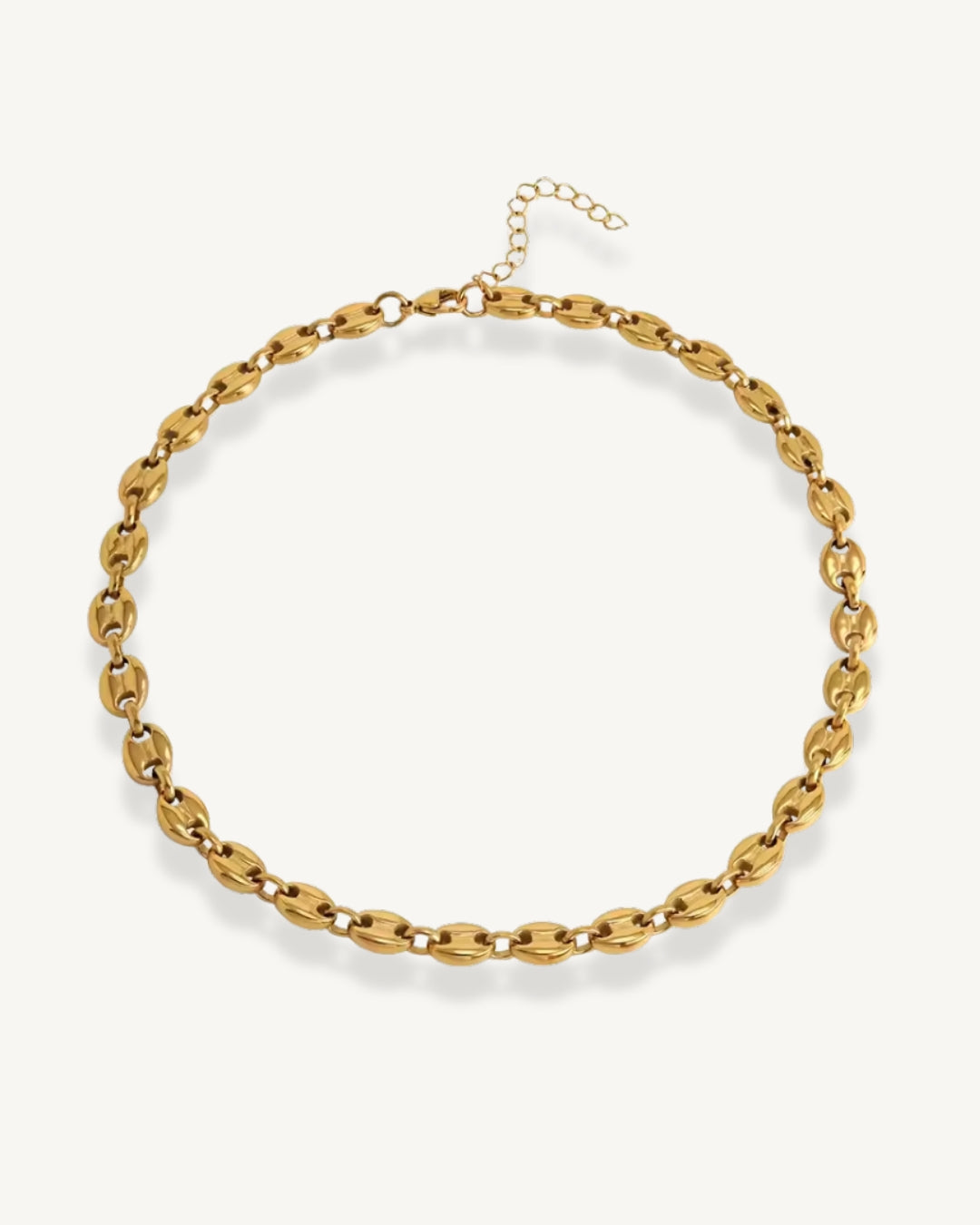 Gilded Link Necklace