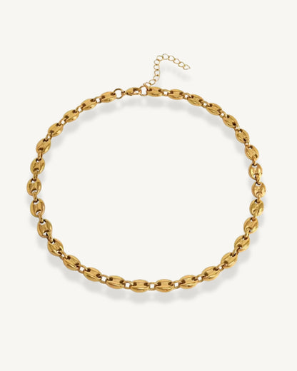 Gilded Link Necklace