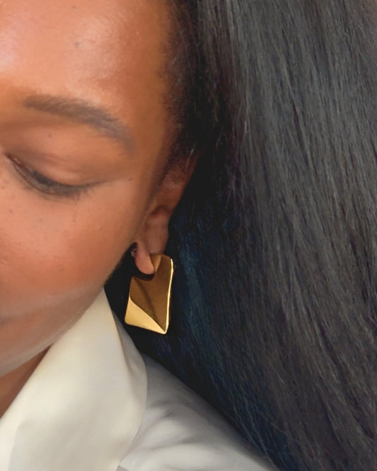 Gold Muse Earrings